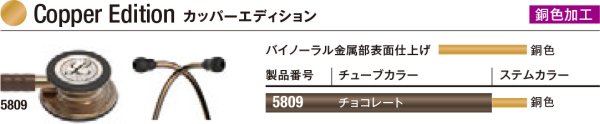 画像2: リットマン Classic III カッパーエディション:藍野大学短期大学部看護学科2年課程専用 (2)